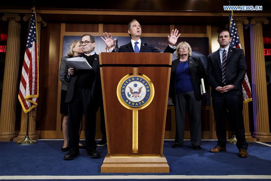 U.S.-WASHINGTON D.C.-TRUMP-IMPEACHMENT TRIAL-SENATE