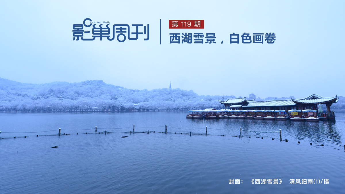【影巢周刊】西湖雪景，白色畫卷