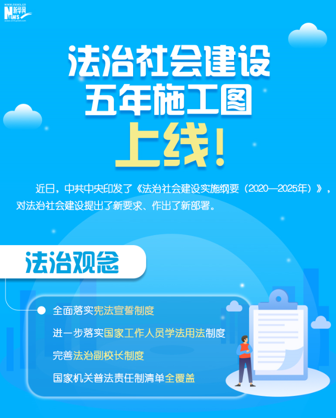 未來五年法治社會建設(shè)將干哪些大事？