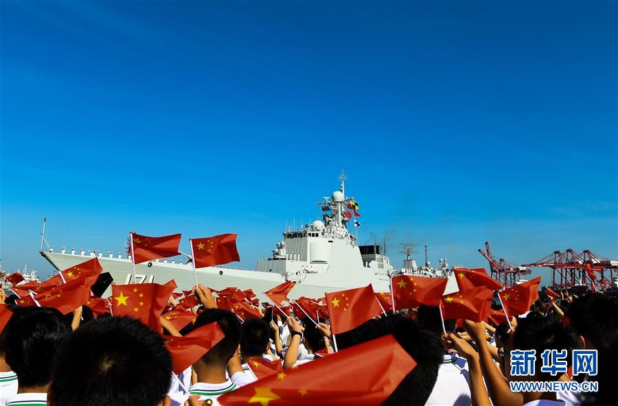 （圖文互動(dòng)）（1）萬里海疆寫忠誠——記海軍某驅(qū)逐艦支隊(duì)海口艦