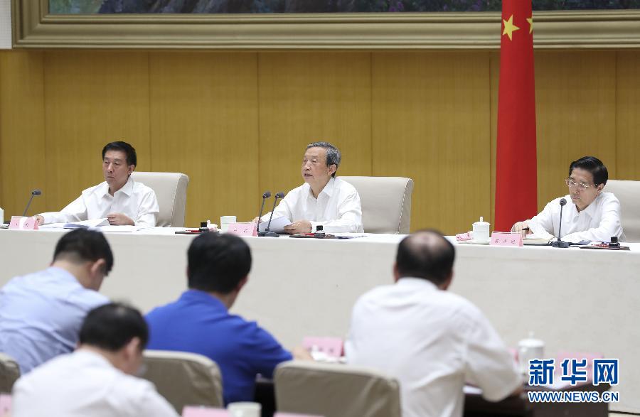 7月20日，國務(wù)院安委會在北京召開全國安全生產(chǎn)電視電話會議。中共中央政治局委員、國務(wù)院副總理、國務(wù)院安委會主任馬凱出席并講話。新華社記者丁林攝
