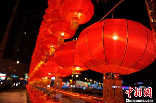 資料圖：紅燈籠。宋文佳 攝