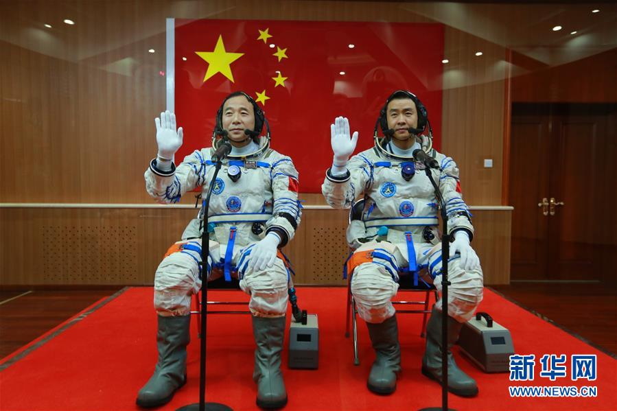 （改革先鋒風采·圖文互動）（1）航天員景海鵬：“我非?？释偕弦淮翁?rdquo; 