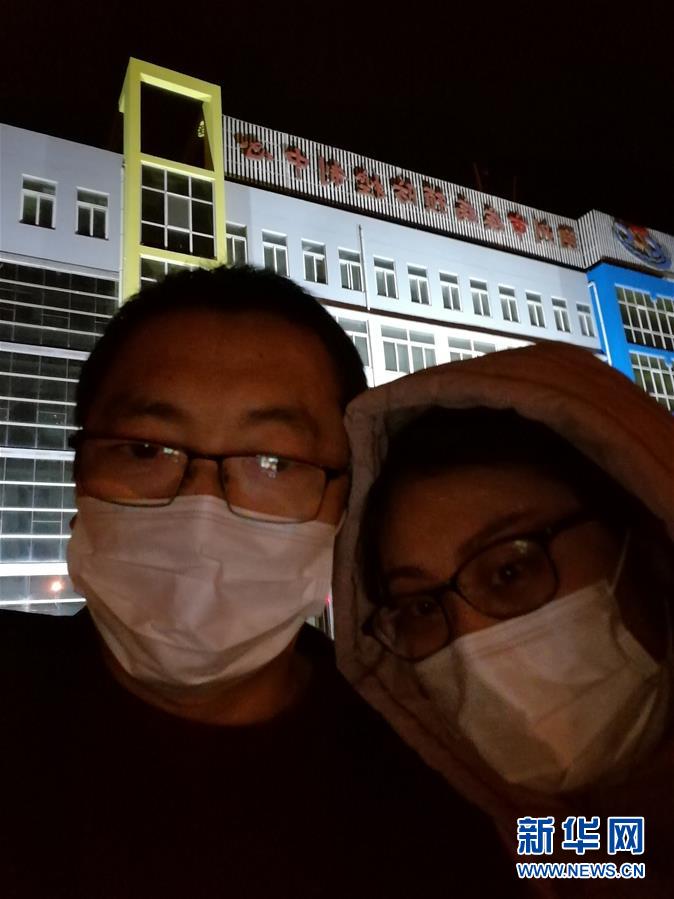 （一線抗疫群英譜·圖文互動(dòng)）（3）山西檢測(cè)員伉儷：疫情不退，決不放松