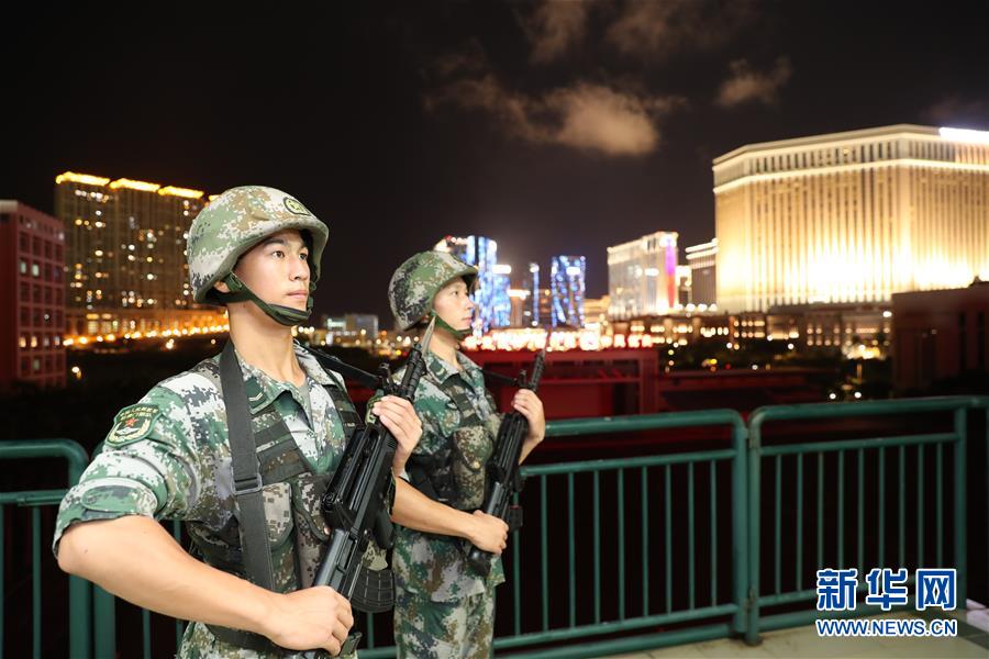 （在習近平強軍思想指引下·我們在戰(zhàn)位報告·圖文互動）（1）駐澳門部隊：濠江之畔，最可愛的人
