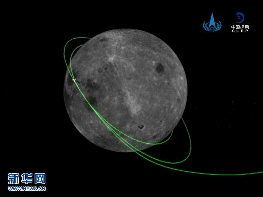 （科技）（3）嫦娥五號(hào)探測器對(duì)接組合體成功分離