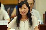 共產(chǎn)黨員微信、易信受眾代表喬薇發(fā)言