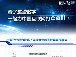 看了這些數(shù)字，一起為中國互聯(lián)網(wǎng)打call！