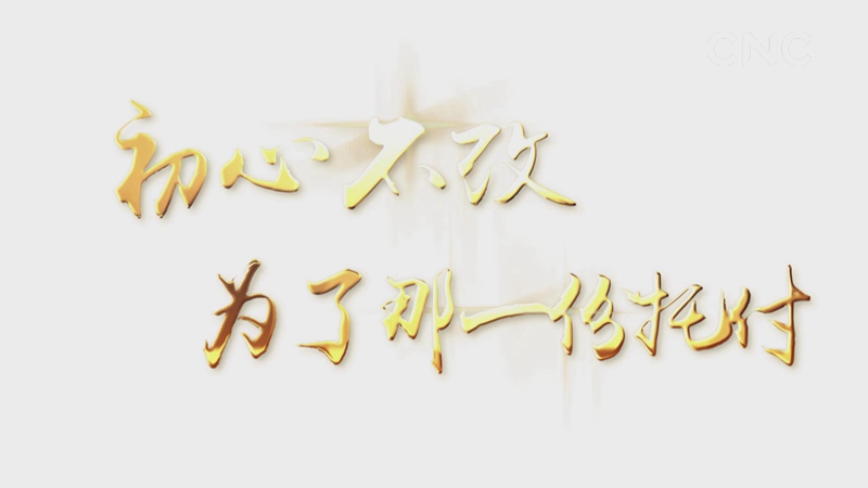 初心不改，為了那一份托付