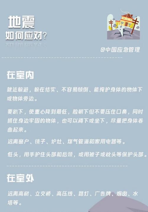 地震如何應(yīng)對(duì)？