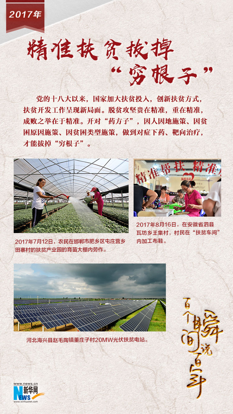 2017，精準(zhǔn)扶貧拔掉“窮根子”
