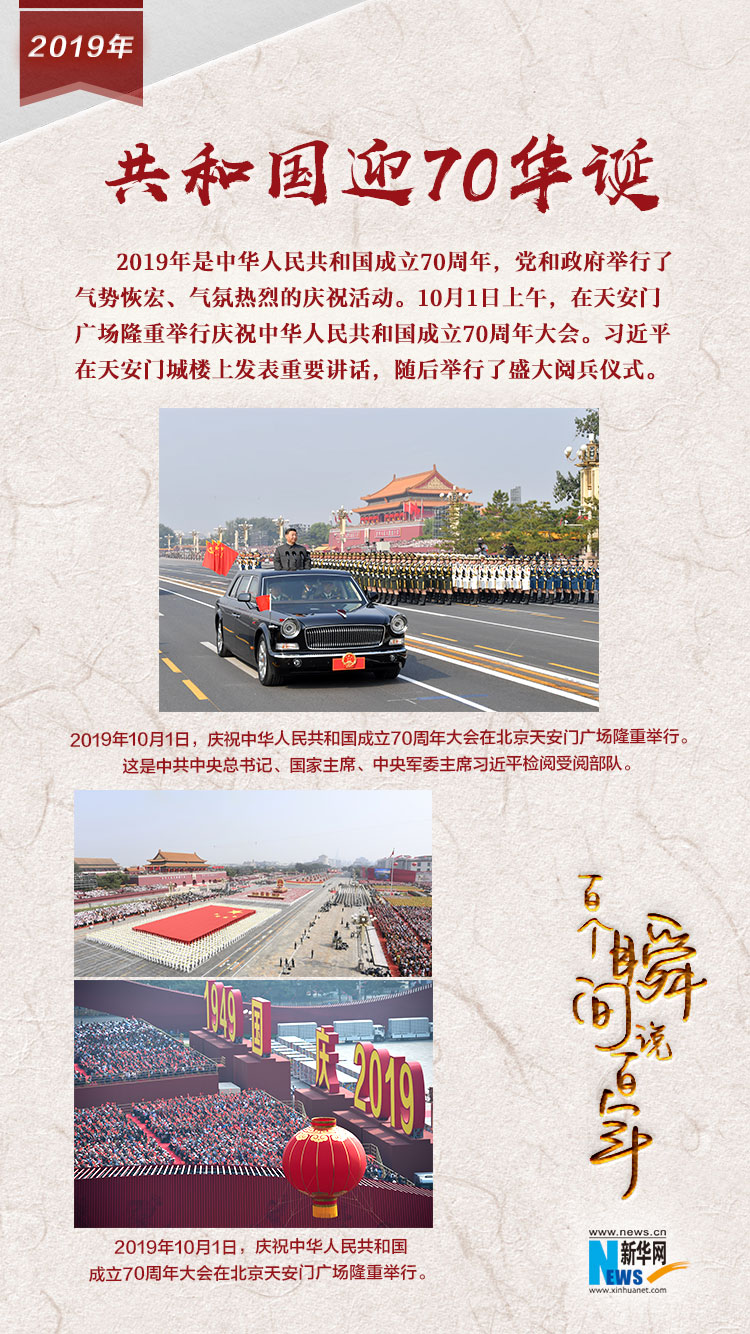 2019，共和國迎70華誕