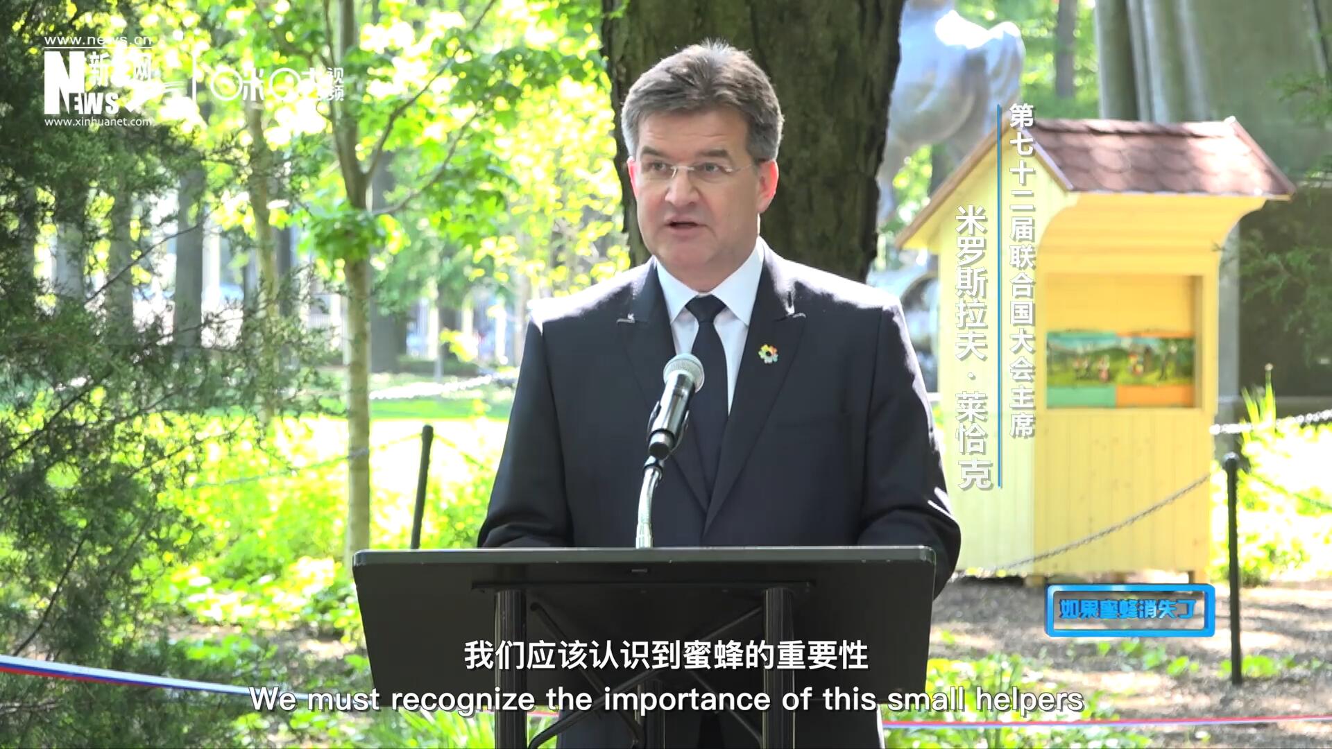 我們應(yīng)該認(rèn)識(shí)到蜜蜂的重要性，所以我們用“世界蜜蜂日”提高大家保護(hù)蜜蜂的意識(shí)，并且用實(shí)際行動(dòng)去保護(hù)蜜蜂