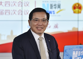 李東生在訪(fǎng)談現(xiàn)場(chǎng)