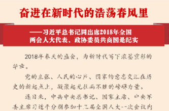 習(xí)近平總書記同出席2018年全國兩會人大代表、政協(xié)委員共商國是紀(jì)實