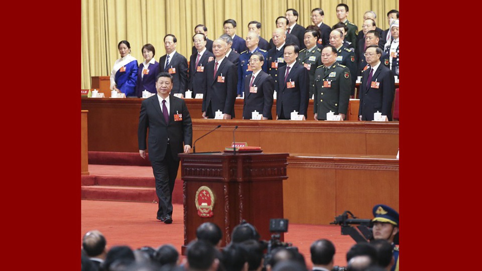 習(xí)近平當(dāng)選國(guó)家主席、中央軍委主席