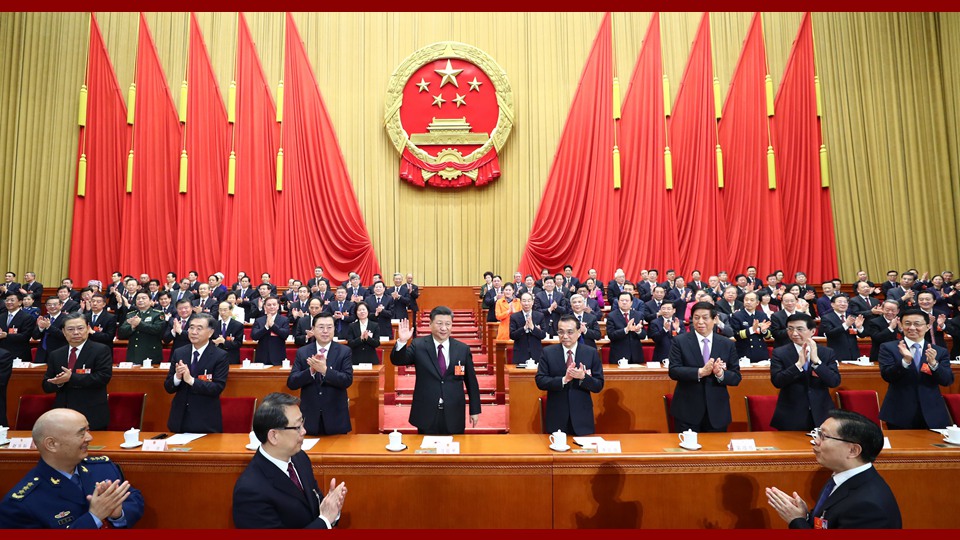 習(xí)近平當(dāng)選國(guó)家主席、中央軍委主席