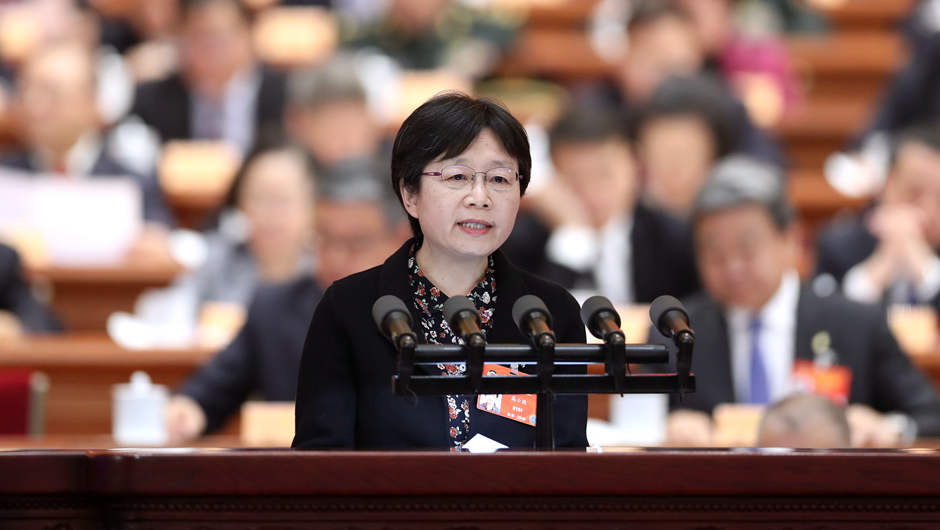 民革中央副主席、上海市委會(huì)主委，上海市人大常委會(huì)副主任 高小玫
