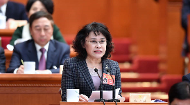 中國(guó)殘疾人聯(lián)合會(huì)主席團(tuán)主席，北京2022年冬奧會(huì)和冬殘奧會(huì)組織委員會(huì)執(zhí)行主席、黨組副書(shū)記 張海迪