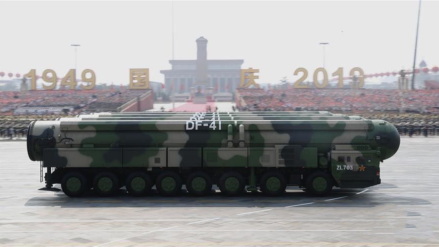 300秒回顧國慶70周年大閱兵！東風(fēng)-41、殲-20震撼亮相