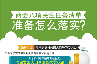 圖表：兩會(huì)八項(xiàng)民生任務(wù)清單準(zhǔn)備怎么落實(shí)？