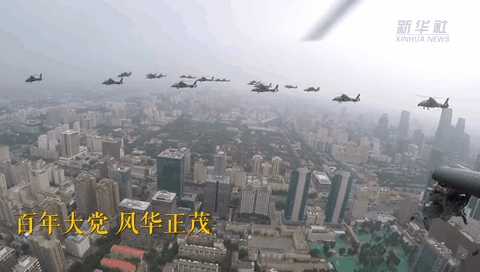 獨(dú)家視角！空中梯隊飛過天安門