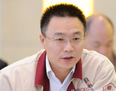 北京市建工集團總承包部工會主席、黨委副書記李長曉發(fā)言