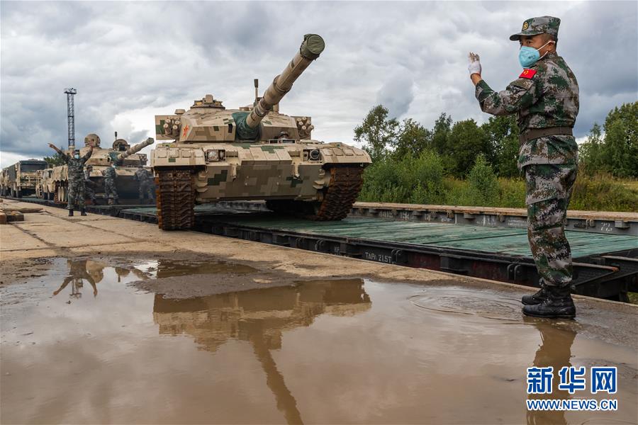 （國際）（4）我軍赴俄參加“國際軍事比賽-2020”裝備運(yùn)抵比賽場(chǎng)地