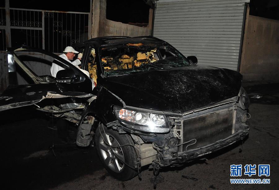 （國(guó)際）（1）敘利亞一宗教領(lǐng)袖在汽車(chē)爆炸襲擊中身亡
