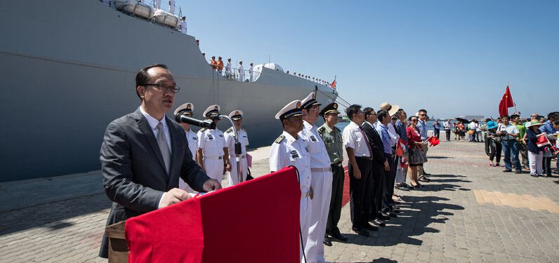 友誼、和平、交流、合作：中國(guó)海軍152艦艇編隊(duì)到訪埃及