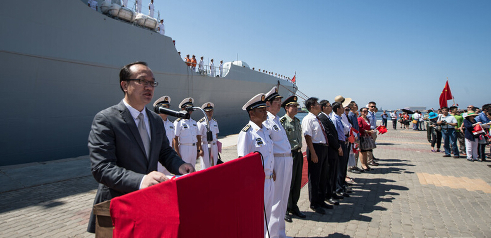 友誼、和平、交流、合作：中國海軍152艦艇編隊到訪埃及