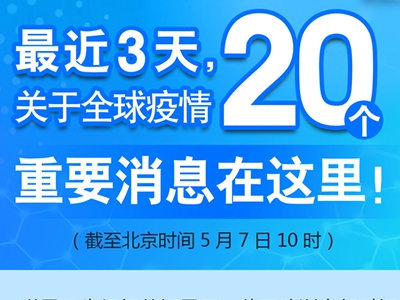 【圖解】最近3天，關(guān)于全球疫情20個重要消息在這里！